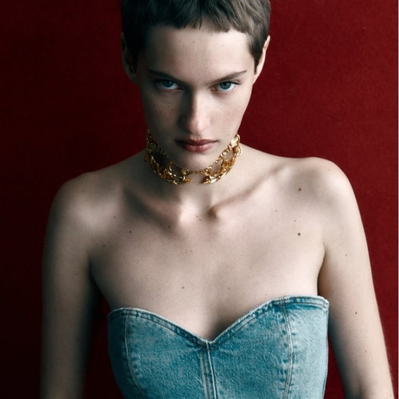 NWT Zara Butterfly Choker - Picture 7 of 16